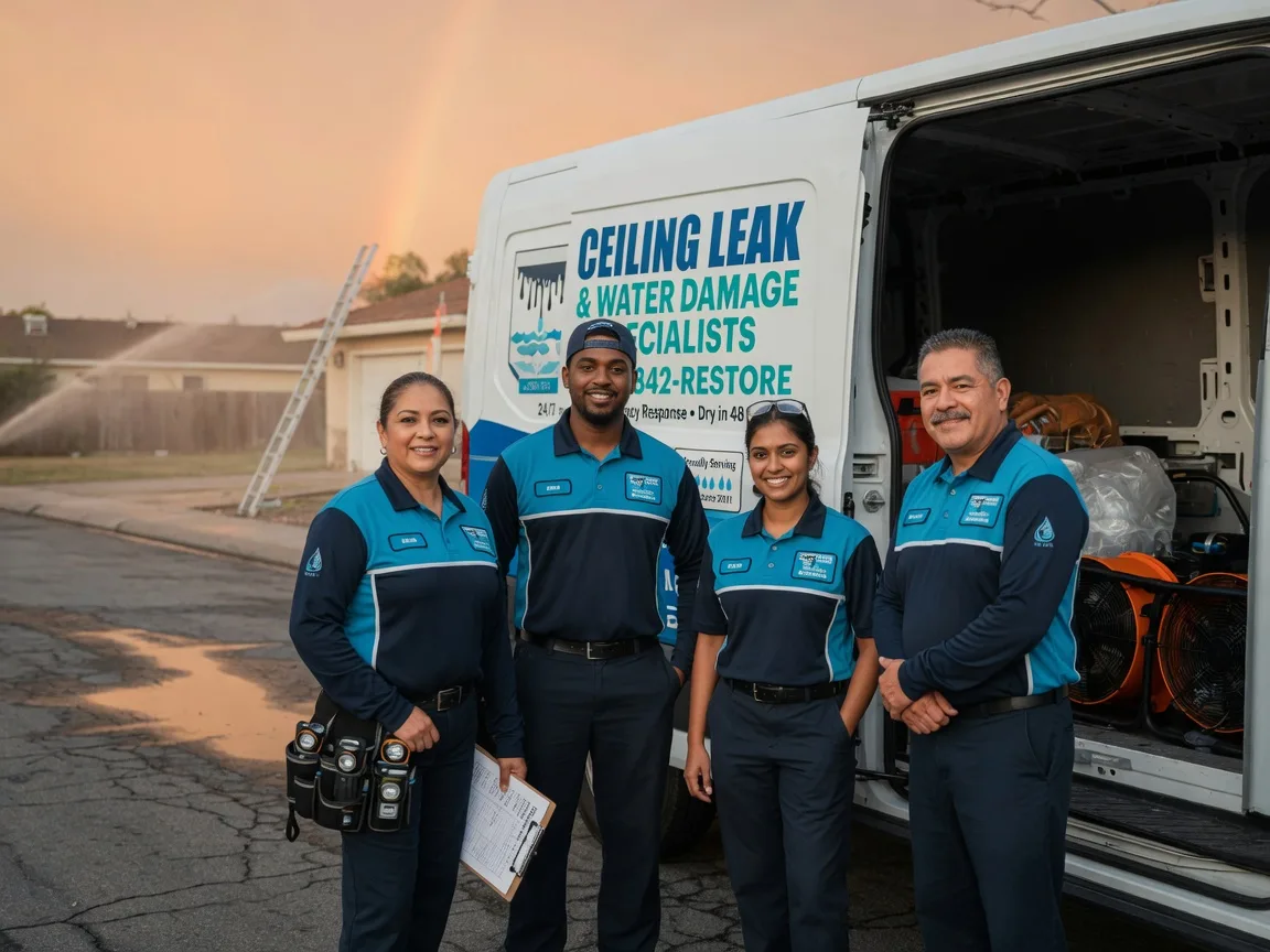 Ceiling Leak Cleanup company in Fisher, IL